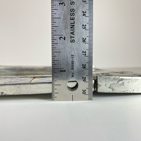 Mexican talavera tile tin frame - Picture 10 of 10